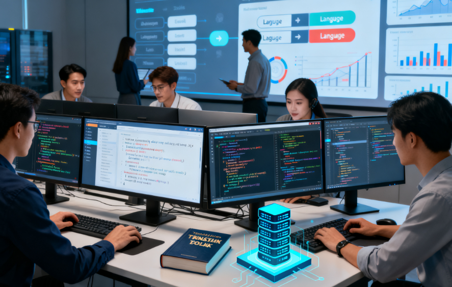 多語言網站展示